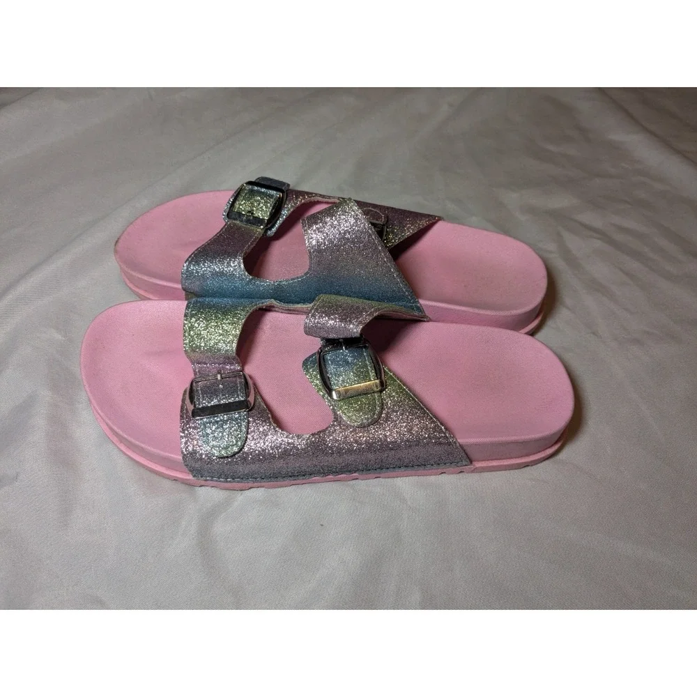 Girl's Multicolor‎ Sandals Size 3/4